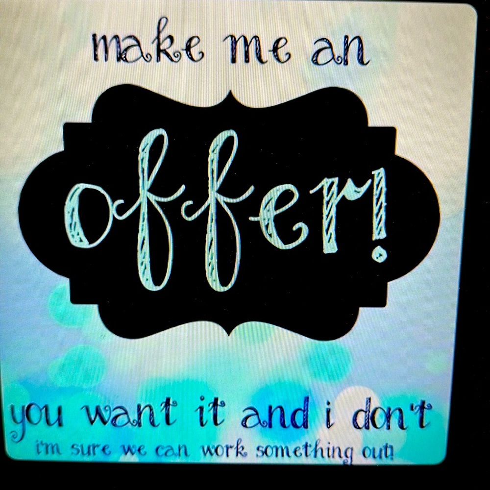 Make me an offer, I can’t refuse!